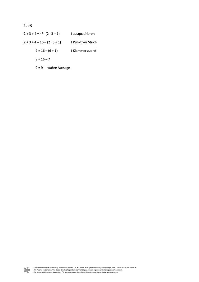 Beispiel 185a