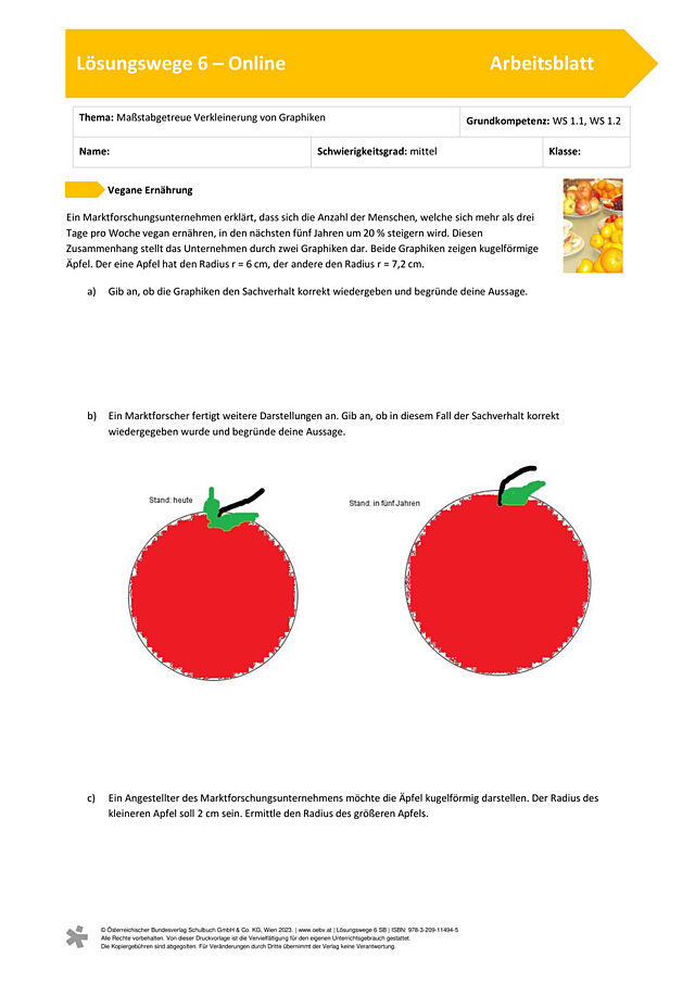 Maßstabgetreue Verkleinerung von Graphiken