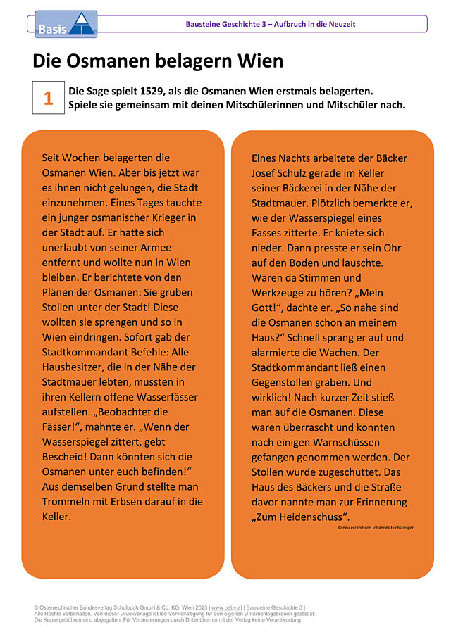Die Osmanen belagern Wien