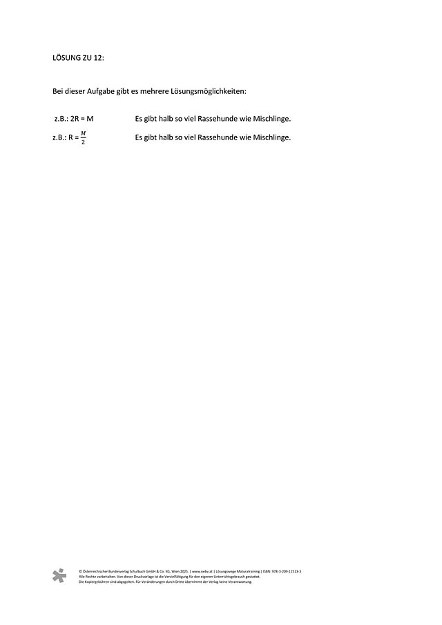 zu Aufgabe 12