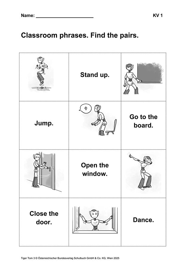 Classroom phrases