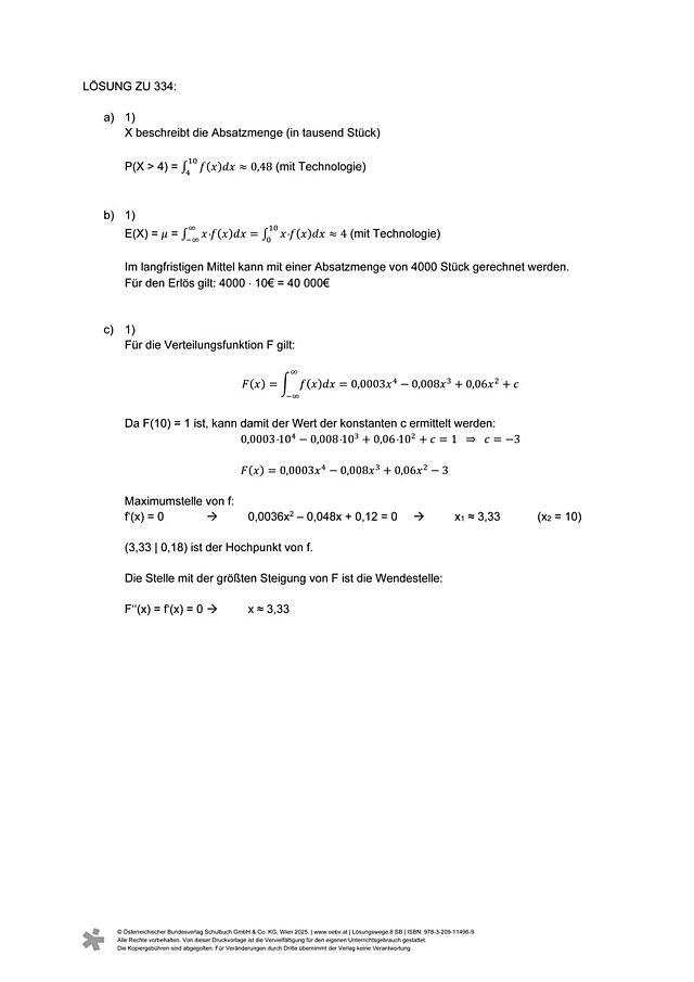 Lösung zu 334
