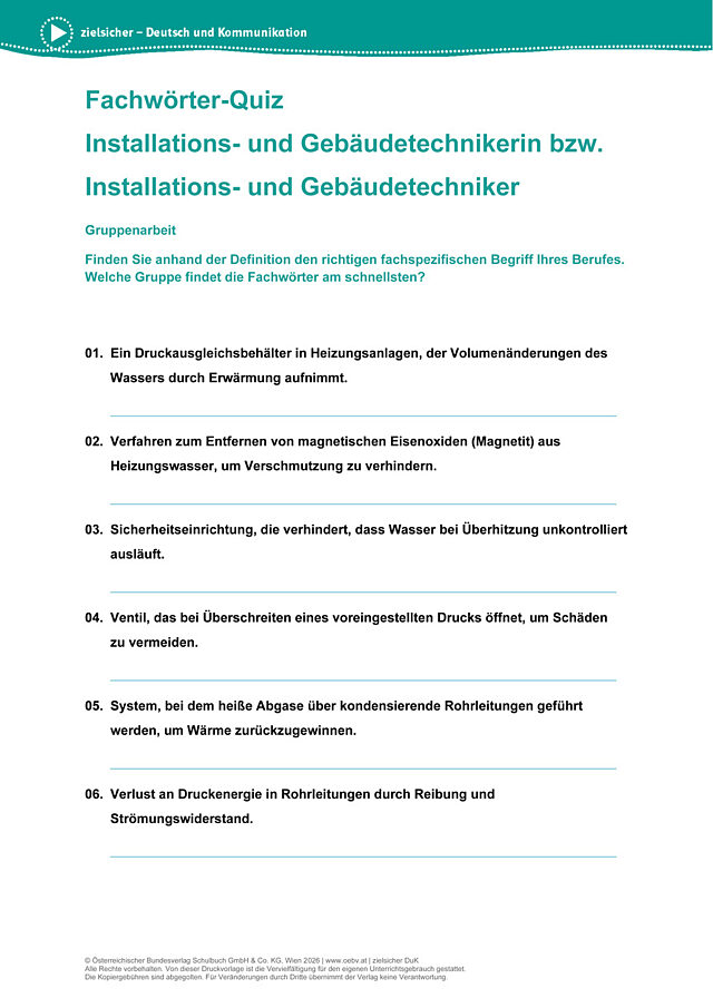 GebäudetechnikerIn