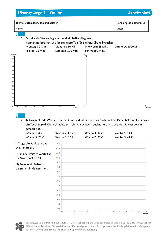 Erfassen und Darstellen von Daten 1