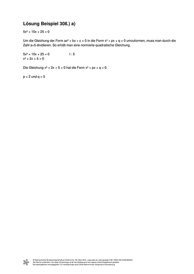 Beispiel 308 a