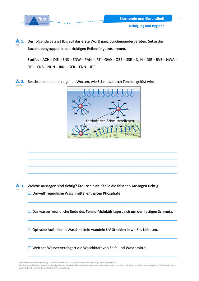 Reinigung und Hygiene