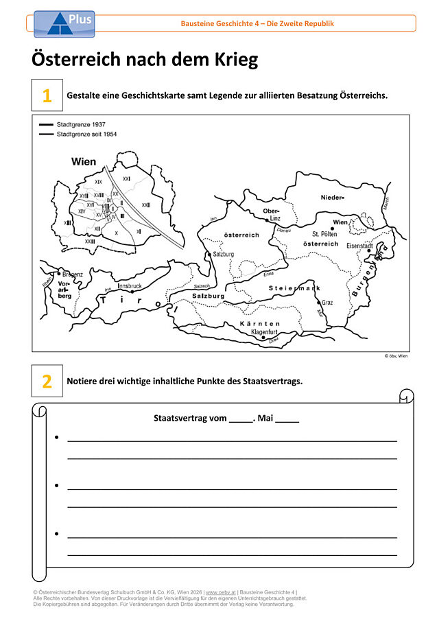 Österreich nach dem Krieg