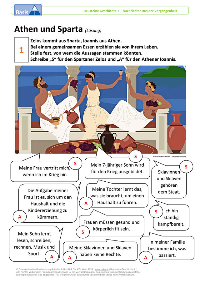 Athen und Sparta