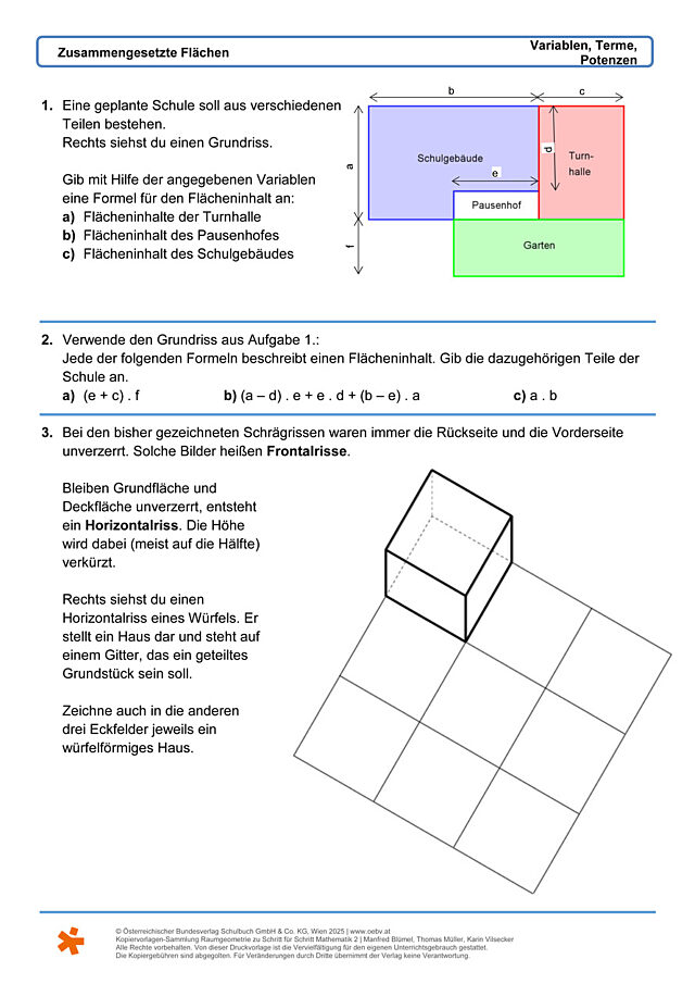 Zusammengesetzte Flächen