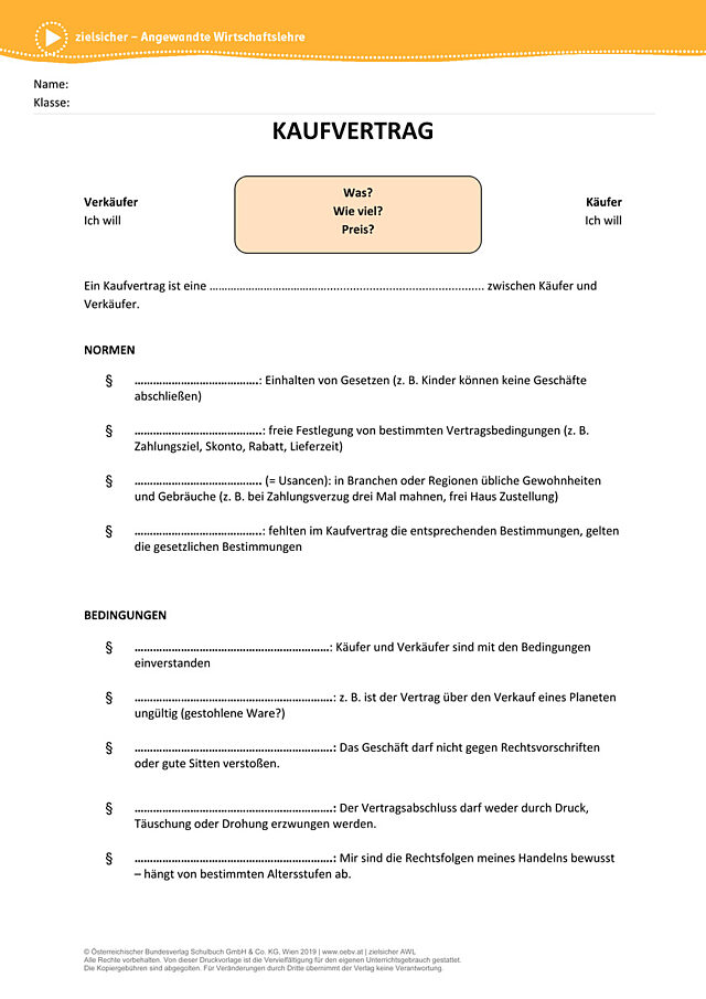 Kaufvertrag