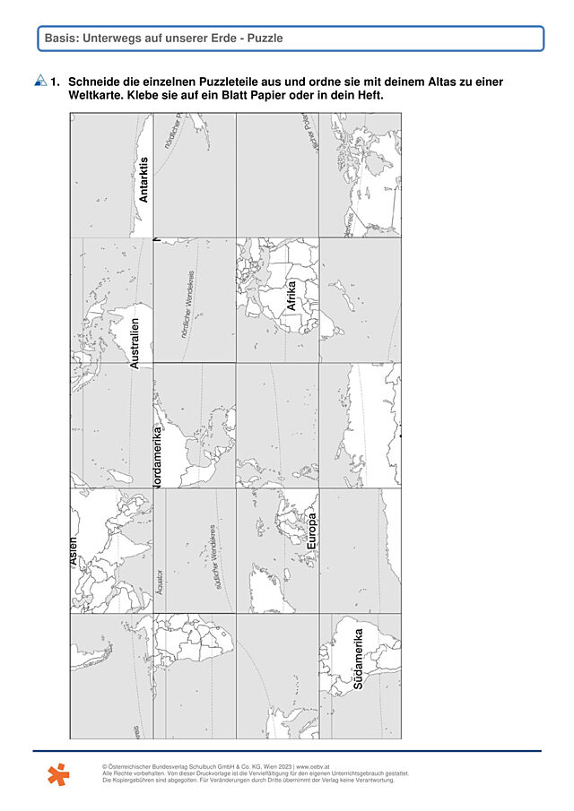Unsere Erde - Puzzle