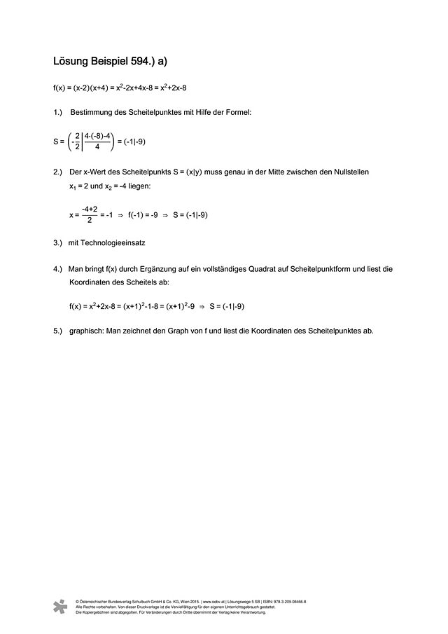 Beispiel 594 a