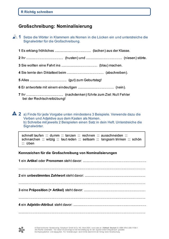 Nominalisierung
