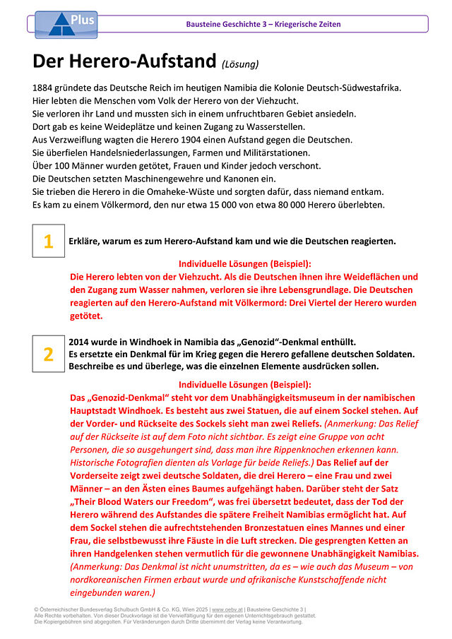 Der Herero-Aufstand