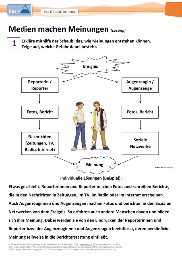 Medien machen Meinungen