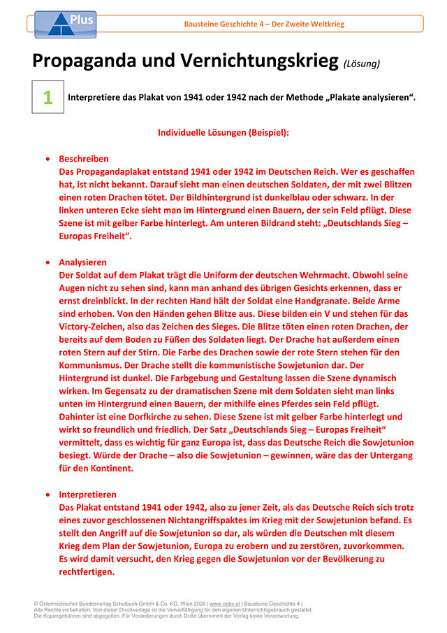 Propaganda und Vernichtungskrieg