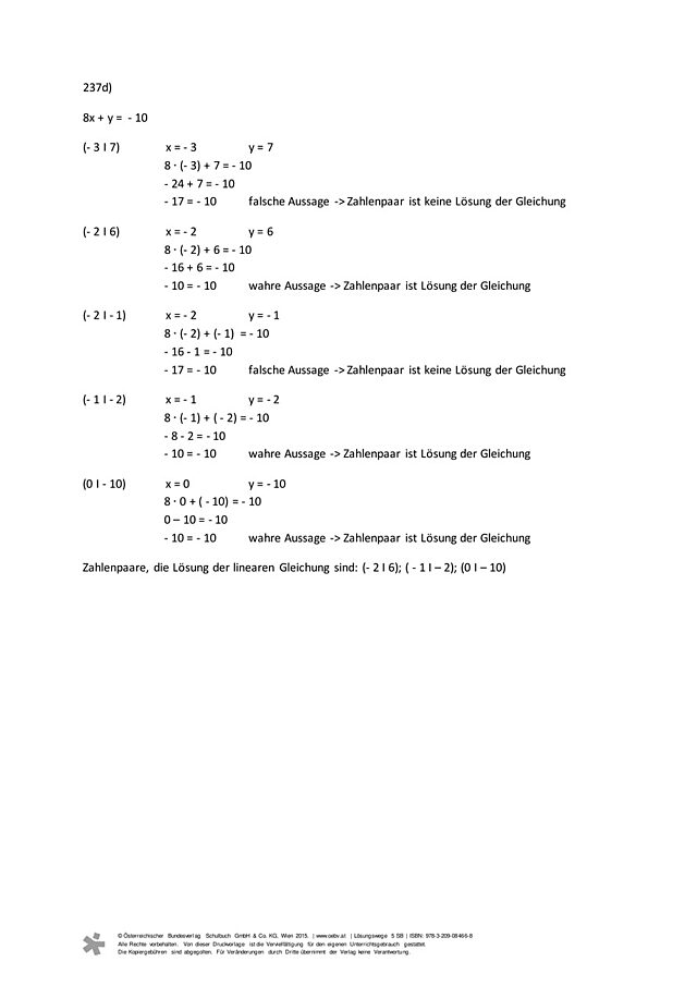 Beispiel 237 d