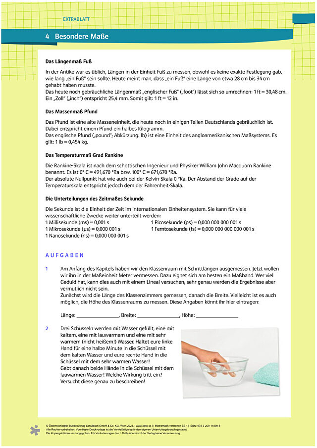 Kapitel 4, Extrablatt 2