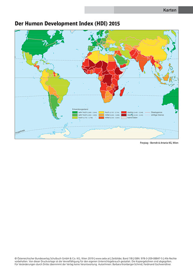 Der Human Development Index (HDI) 2015