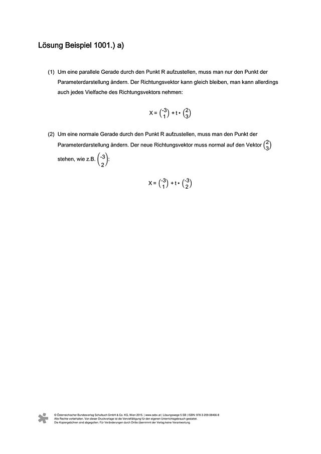 Beispiel 1001 a