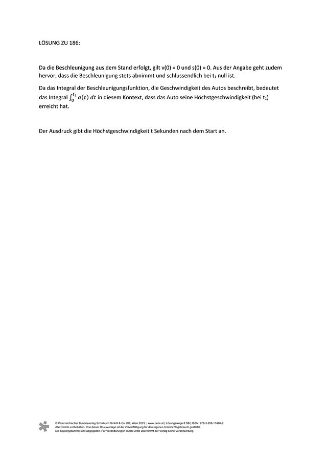 Lösung zu 186