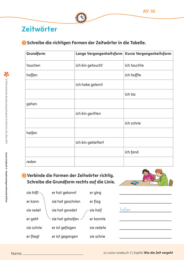 Wie die Zeit vergeht
