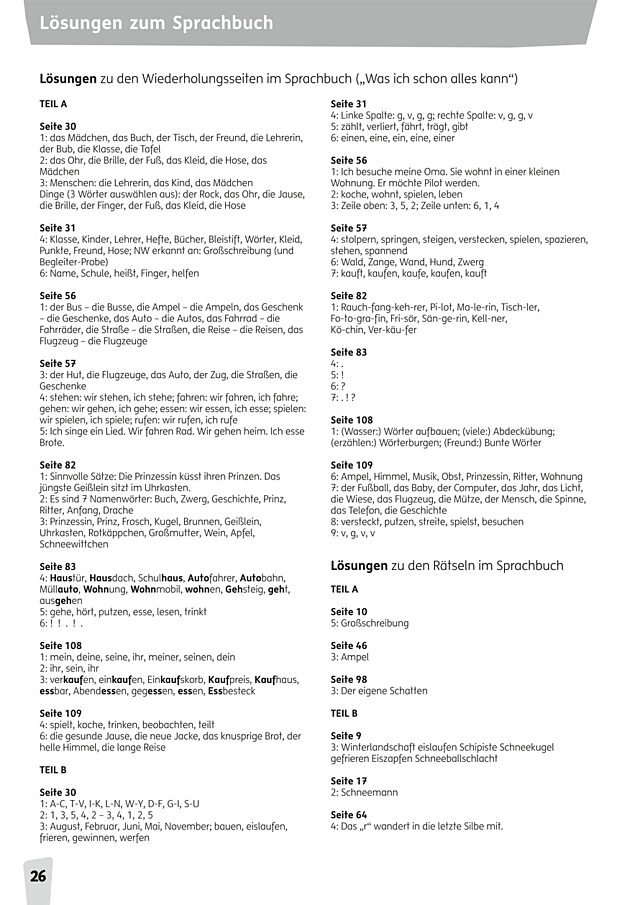 Lösungen zum Schulbuch 2