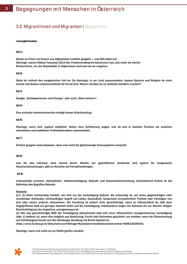 Migrantinnen und Migranten