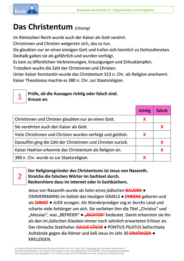 Das Christentum