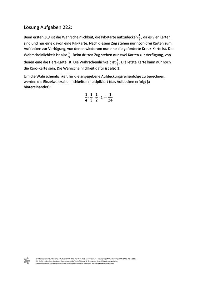 zu Aufgabe 222