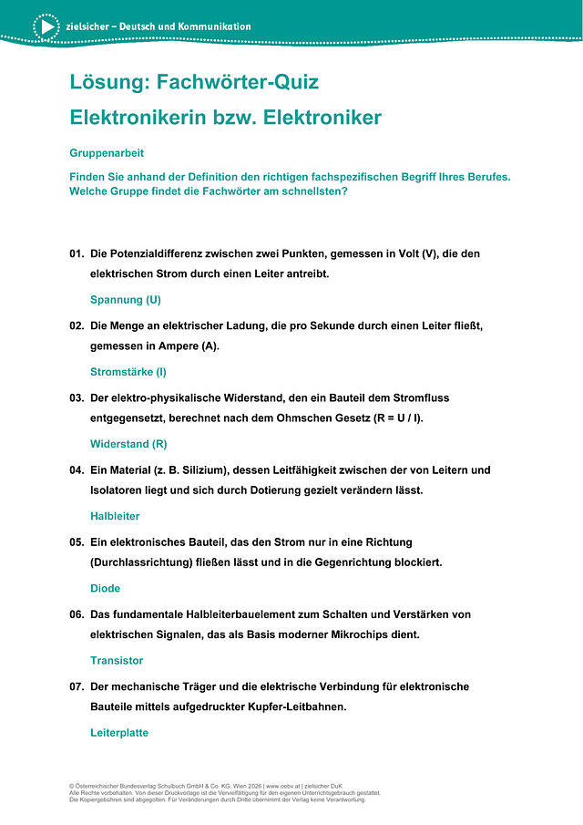 ElektronikerIn