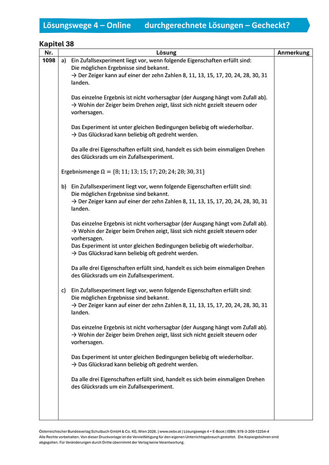 Gecheckt Kapitel 38