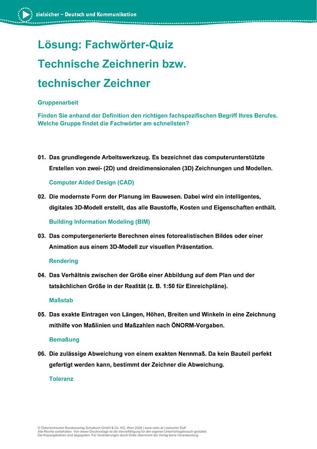 Technische.r ZeichnerIn