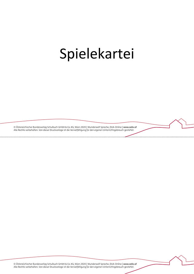 Wunderwelt DaZ Spielekartei