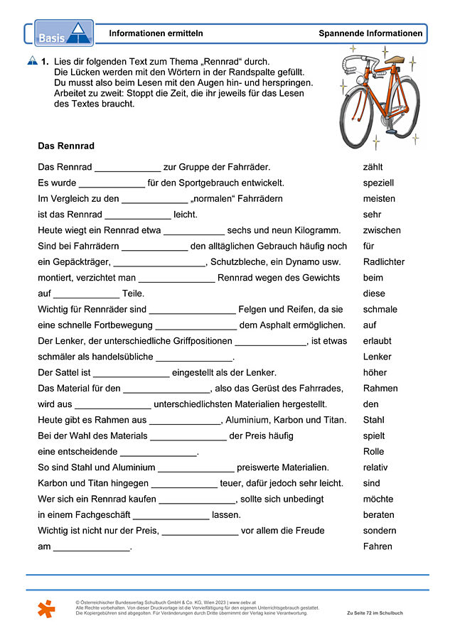 Informationen ermitteln