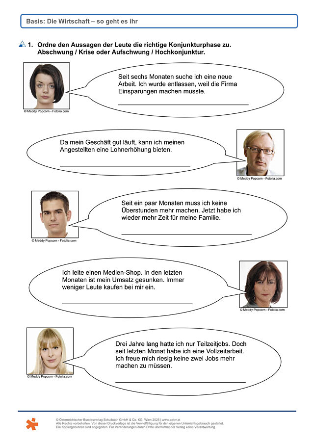 Wirtschaft - so geht es ihr