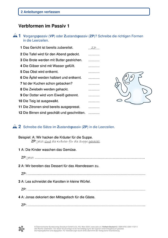 Verbformen Passiv 1