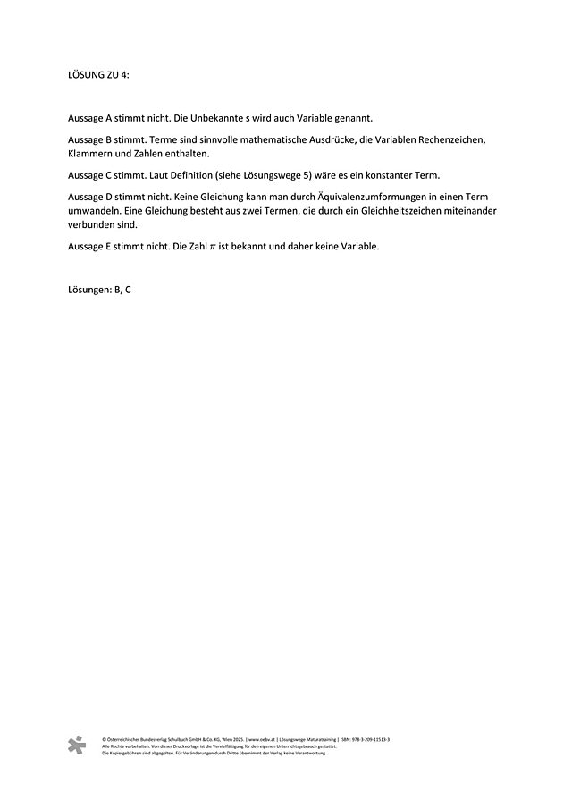 zu Aufgabe 4