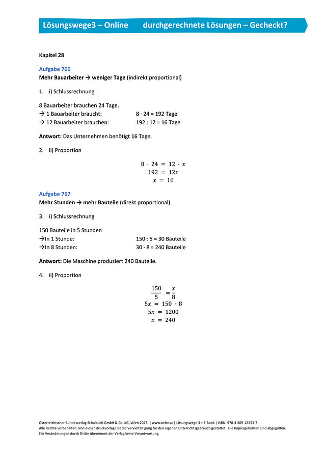 Gecheckt Kapitel 28