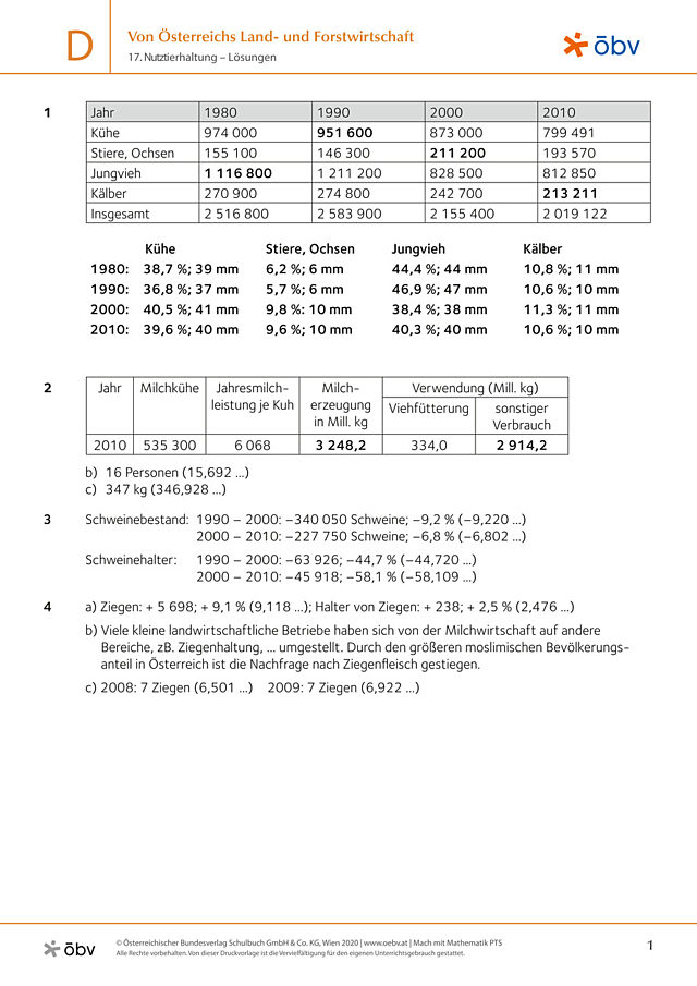 17. Nutztierhaltung