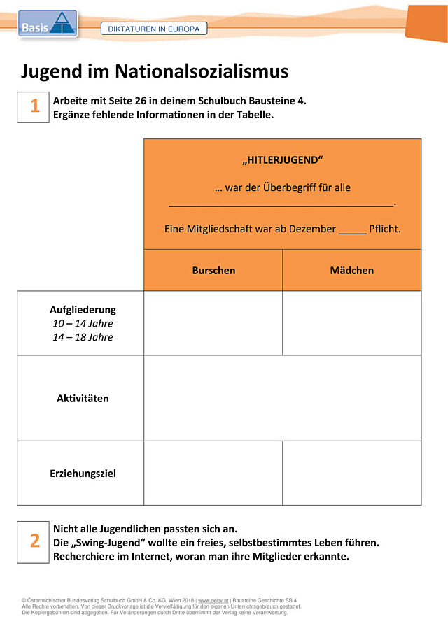 Jugend im Nationalsozialismus