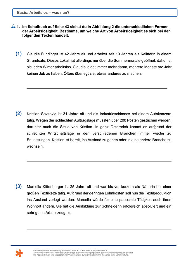 Arbeitslos - was nun?