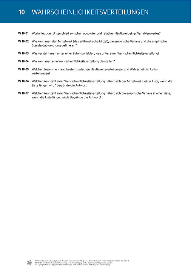 Kapitel 10: Fragen zum Grundwissen