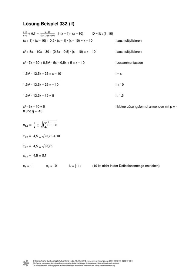 Beispiel 332 f