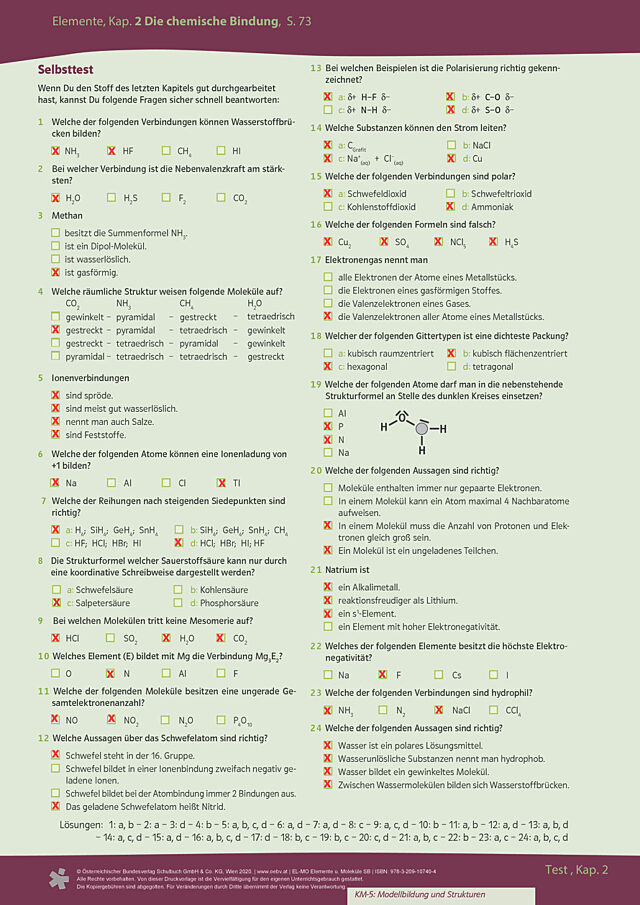 Selbsttest Kapitel 2