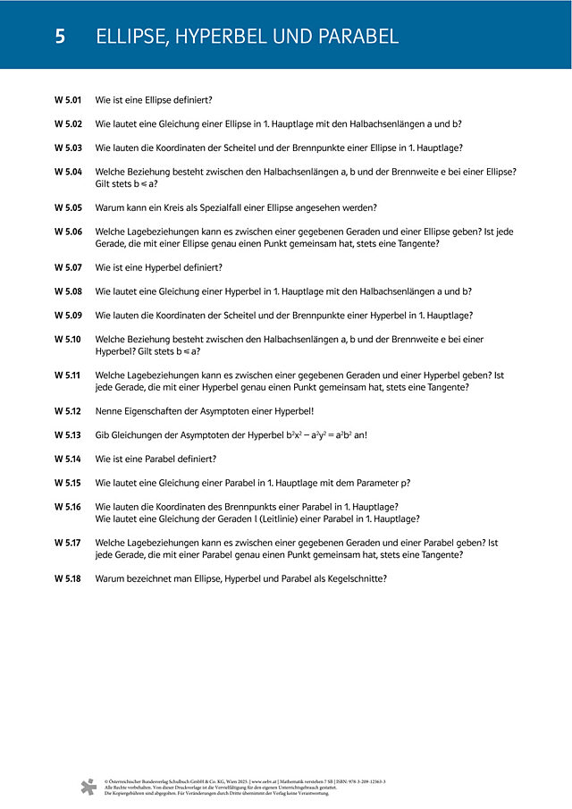 Kapitel 5: Fragen zum Grundwissen