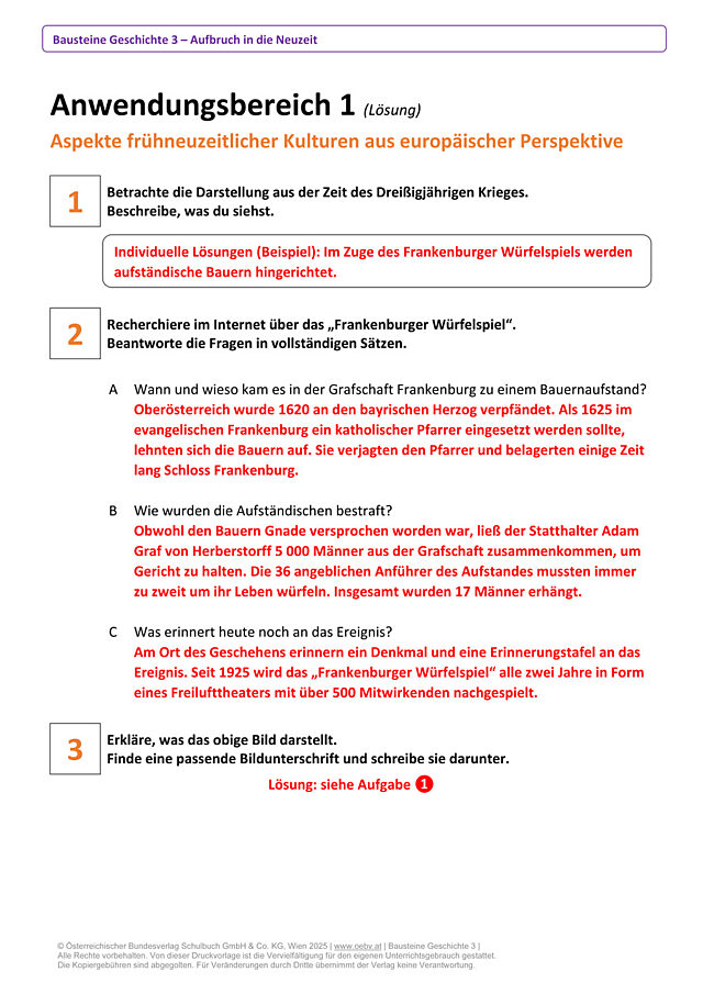Anwendungbereich 1