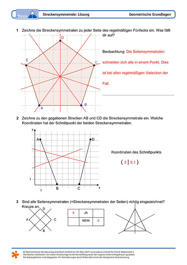 Streckensymmetrale