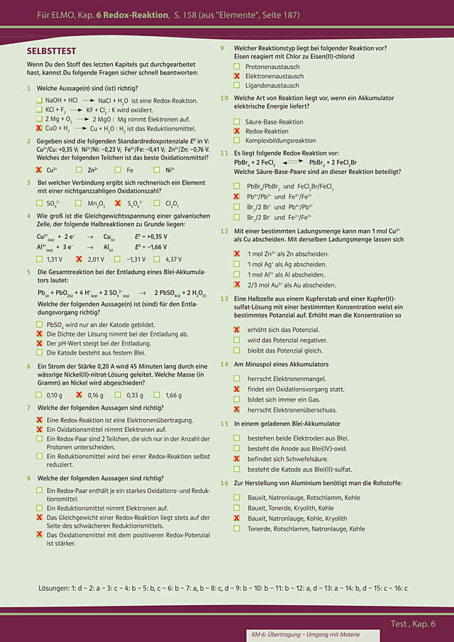 Selbsttest Kapitel 6