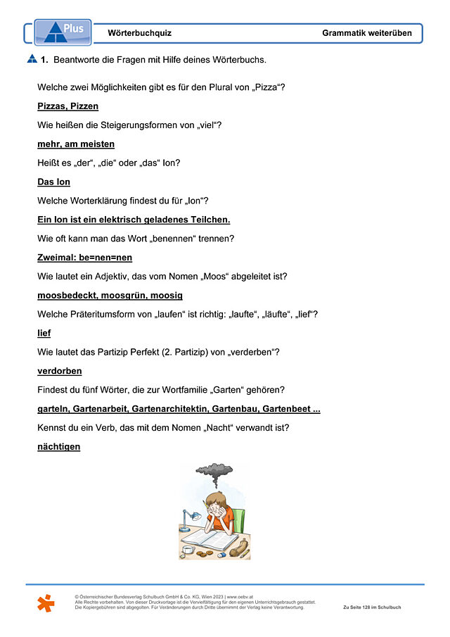 Wörterbuchquiz